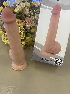 Pênis Dildo Realístico com Ventosa 22x4 cm