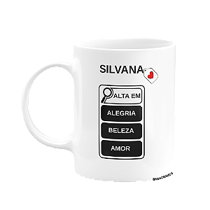 Caneca 325ml - Personalizar com nome - Alta em