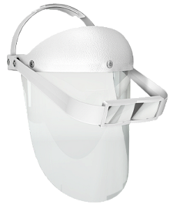 Protetor Facial com Lupa (2,5x ou 3,5x) Proface Bio-art (Face shield)