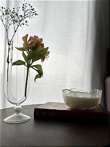 Vaso de Vidro Sodo-Cálcico