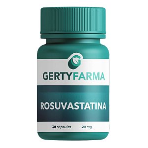 Rosuvastatina 20mg - 30 Cápsulas