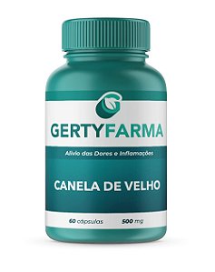 Canela de Velho 500mg 60 Cápsulas