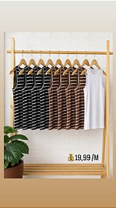 Camiseta Regata Básica Feminina /M