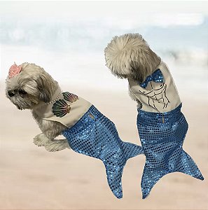 Fantasia de Sereia (fêmeas e machos)