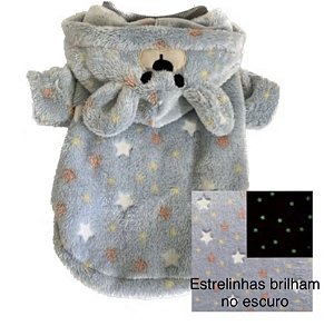 Suéter Ursinho de pelúcia fleece