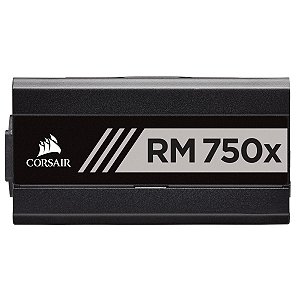Fonte Corsair RM750X, Full-modular, 80Plus Gold - 750W