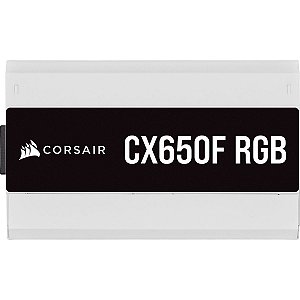 Fonte Corsair CX650F, Full-modular, Bronze, White - 650W