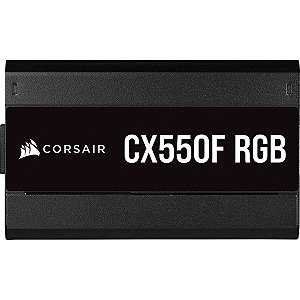 Fonte Corsair CX550F, Full-modular, 80Plus Bronze - 550W