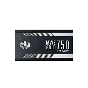 Fonte Cooler Master MWE Gold 750, Full-modular - 750W