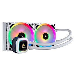 Water Cooler Corsair iCUE H100i Platinum SE, White, 240mm