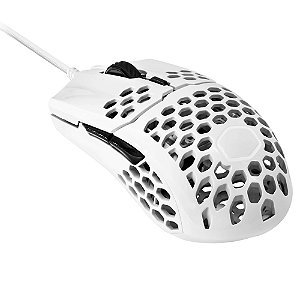 Mouse com fio Cooler Master MM710 Branco Matte, 16.000DPI, USB