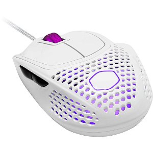 Mouse com fio Cooler Master MM720 Branco Glossy, 16.000DPI