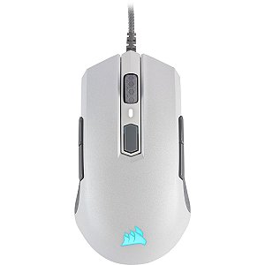 Mouse com fio Corsair M55 White RGB Pro, 12.400DPI, USB