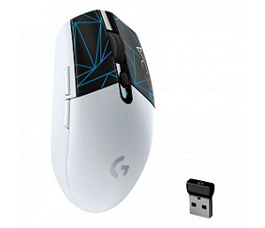 Logitech-g502 hero k/da mouse gaming de alto desempenho, sensor