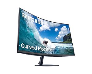 Monitor Samsung LC32T550, 32", FHD, Curvado, 75Hz, 4ms