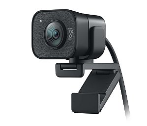 Webcam Logitech StreamCam Plus Full HD, com Microfone, 1080p