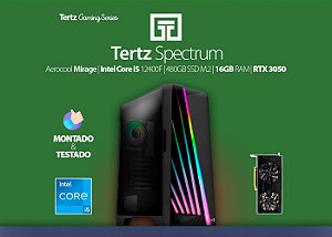 PC Gamer TERTZ Spectrum - RTX 3050, i5 12400F, 480GB, 16GB