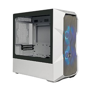 Gabinete Cooler Master TD300 Mesh, Micro-ATX, Vidro - Branco