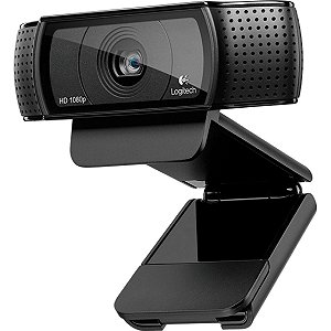 Webcam Logitech C920 Pro HD, com Microfone, 1080p