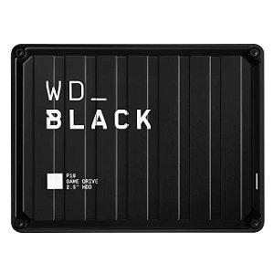 HD Externo WesternDigital WD Black Game Drive P10, 4TB, USB 3.2