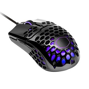 Mouse com fio Cooler Master MM711 Preto Glossy, 16.000DPI, USB