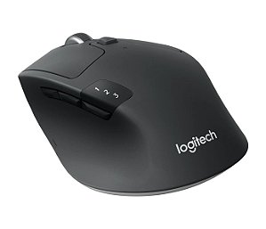 Mouse sem fio Logitech M720 Triathlon Preto, 1.000DPI, USB
