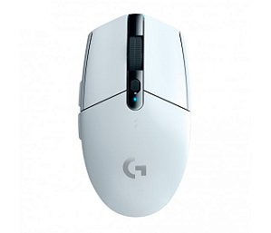 Mouse sem fio Logitech G305 Lightspeed Branco, 12.000DPI, USB