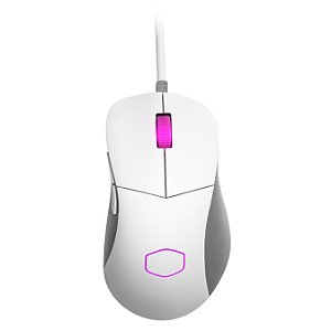 Mouse com fio Cooler Master MM730 Branco RGB, 16.000DPI, USB