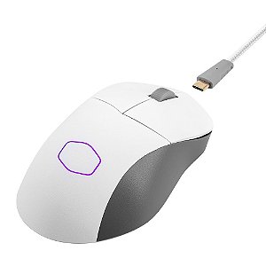 Mouse sem fio Cooler Master MM731 RGB, 19.000DPI - Branco
