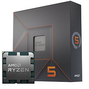 Processador AMD Ryzen 5 7600X 4,70GHz, 6-Core, 32MB, AM5