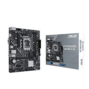 Placa Mãe ASUS H610M-K Prime, DDR4, mATX, LGA1700