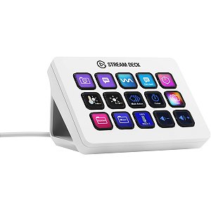 Stream Deck Elgato MK.2, 15 Teclas LCD, USB-C - Branco