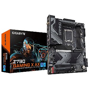 Placa Mãe Gigabyte Z790 GAMING X AX, DDR5, ATX, LGA1700