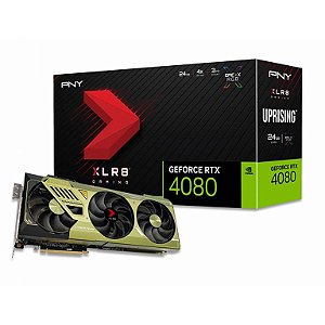 Placa de vídeo PNY XLR8 G.Uprising NVIDIA RTX 4080 - 16GB, 256bits, OC