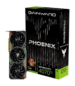 Placa de vídeo GAINWARD Phoenix GS RTX 4070 Ti - 12GB, G6X, 192bits, OC