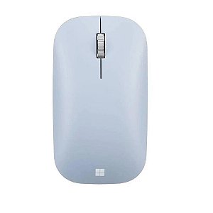 Mouse sem fio Microsoft Modern Mobile, Bluetooth, 2.4Ghz - Azul claro
