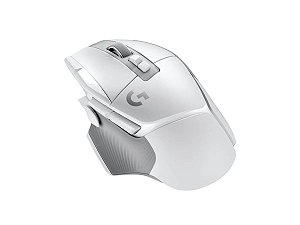 Mouse sem fio Logitech G502 X Lightspeed, 25.600DPI, USB - Branco