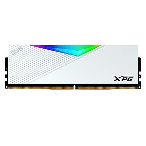 Memória XPG Lancer RGB, 16GB, 1x16GB, 5200MHz, DDR5 - Branco
