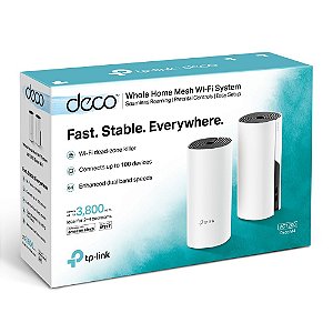 Roteador Wireless TP-Link Deco M4 AC1200, 2 unidades, Dual Band - TPN0194