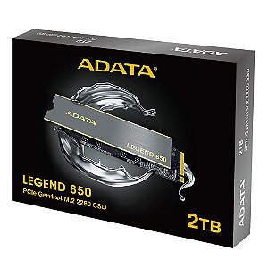 SSD M.2 Adata LEGEND 850, 2TB, PCIe 4.0, 5000MBs