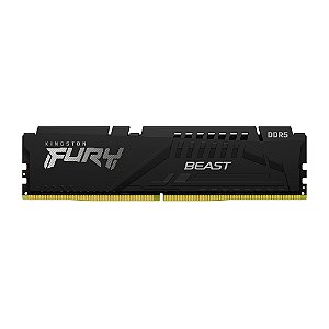 Memória Kingston Fury Beast, 16GB, 1x16GB, 5200MHz, DDR5