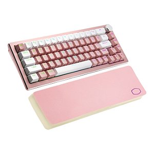 Teclado sem fio Cooler Master CK721 65% RGB, Rosa Sakura, Mecânico, USB (Switch RED)