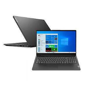 Notebook Lenovo V15 G2, Tela 15.6" FHD, Intel i7-1165G7, 8GB RAM DDR4, 256GB SSD, GeForce MX350 2GB, Windows 11 Pro