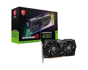 Placa de Vídeo MSI NVIDIA GeForce RTX 4060 Ti Gaming X Slim White, 16GB,  GDDR6, DLSS