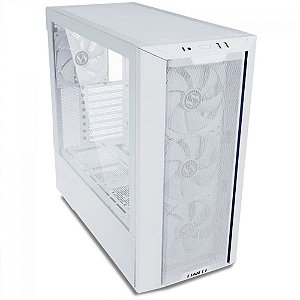 Gabinete Lian Li Lancool III, Com 4 fans, Mid-Tower, Vidro temperado - Branco