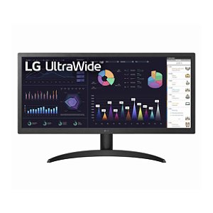 Monitor LG 26WQ500-B, 26", FHD, Ultrawide, IPS, 75Hz, 1ms, NTSC