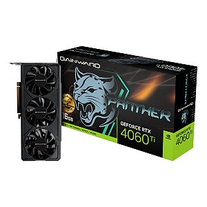 Placa de vídeo GAINWARD Panther RTX 4060 Ti - 16GB, G6, 128bits