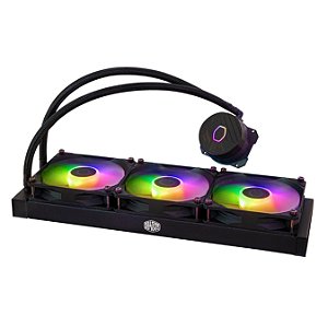 Water Cooler Cooler Master MasterLiquid 360L Core ARGB 360mm - Preto