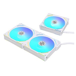 Cooler Fan Lian Li Uni Fan AL120 V2 RGB 3in1, 3x120mm - Branco