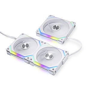 Cooler Fan Lian Li Uni Fan SL120 V2 RGB 3in1, 3x120mm - Branco